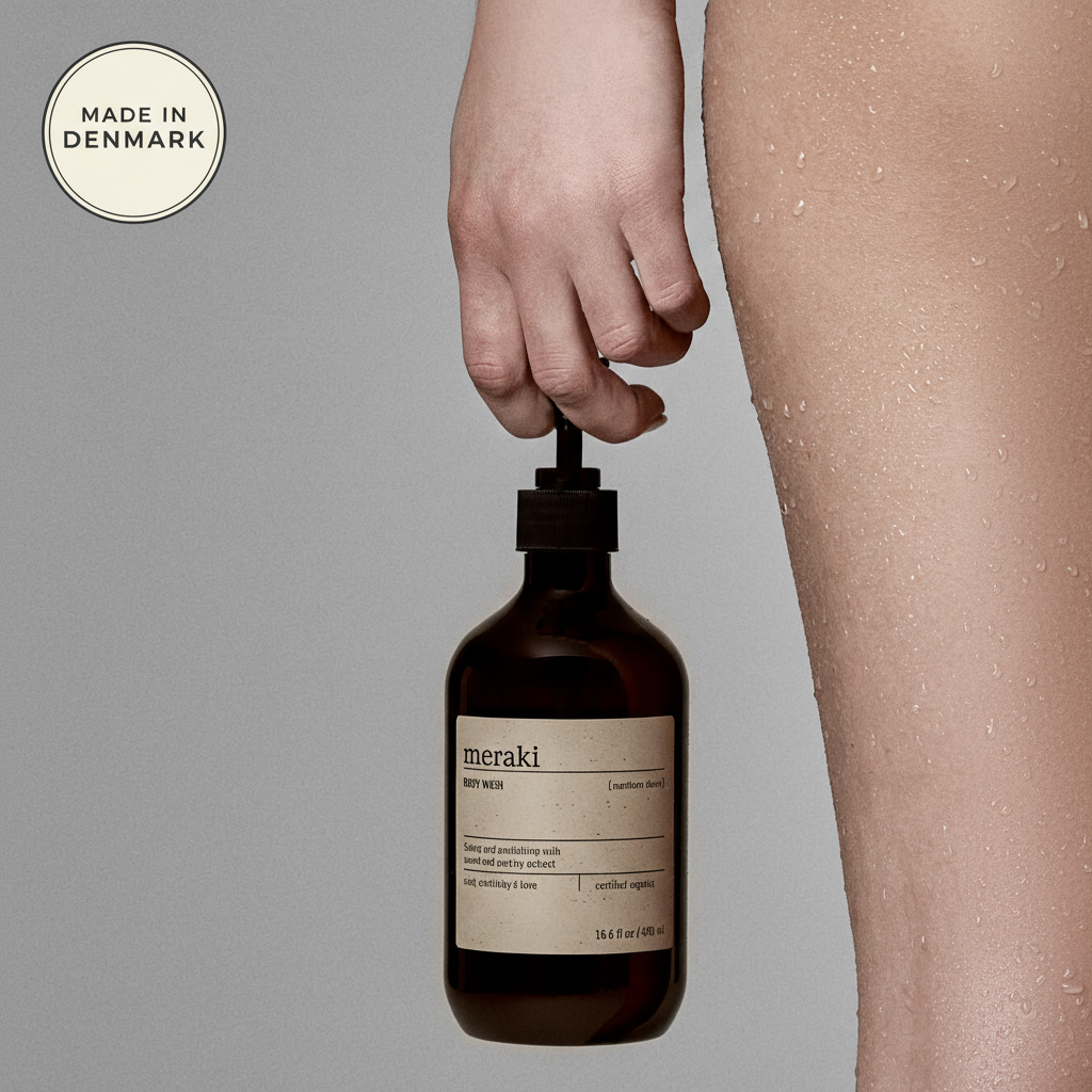 Body Wash Northern Dawn with Made in Denmark badge top-left