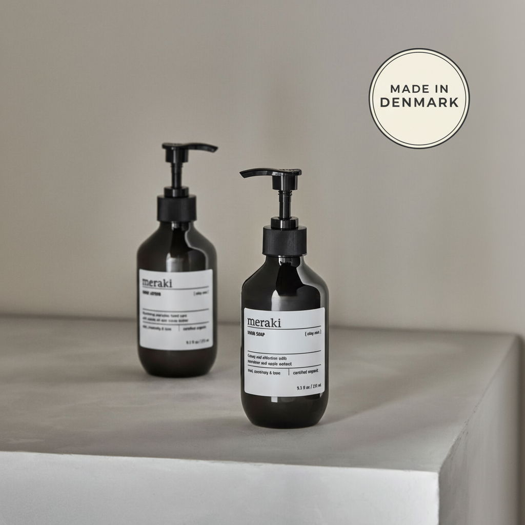Silky Mist lifestyle with Made in Denmark badge